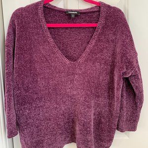 Express Chenille Cropped Sweater